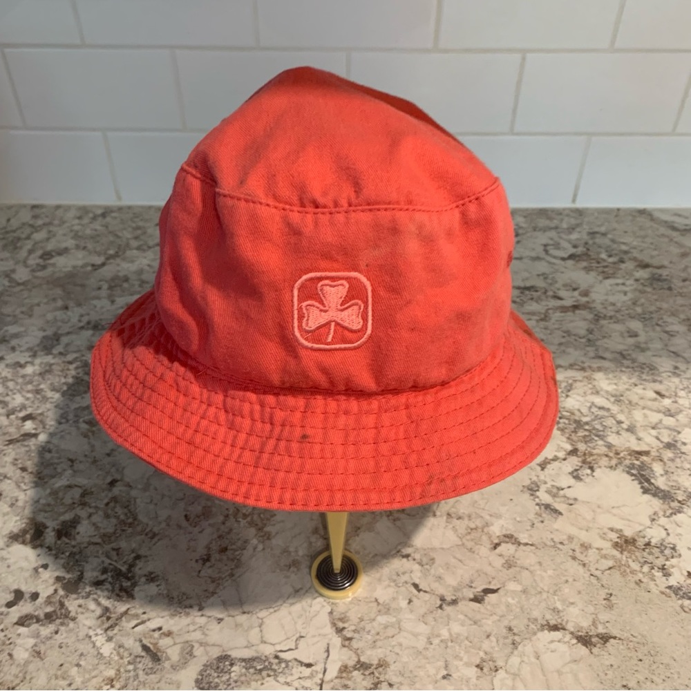 Girl Guides Canada Roots Pink  Bucket Hat girl’s Medium M / L 100 % cotton